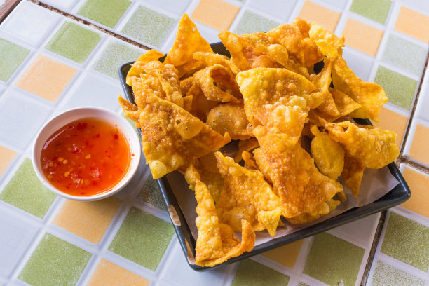 馄饨高清特写