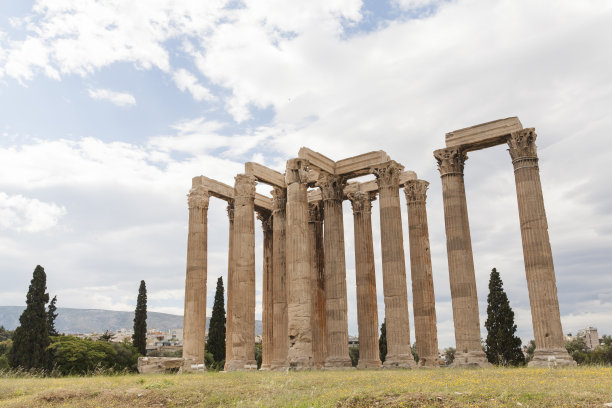 希腊雅典宙斯神庙遗址