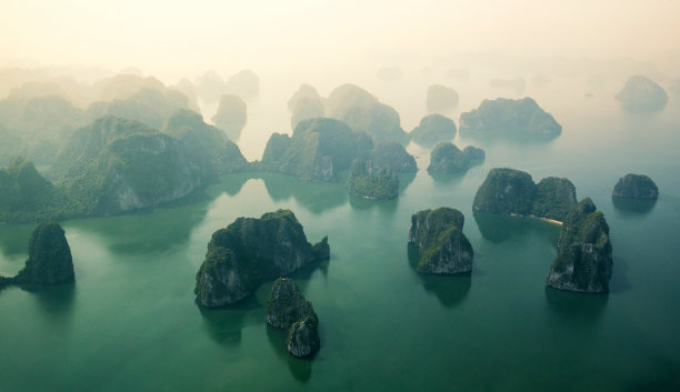 航拍海岛风光