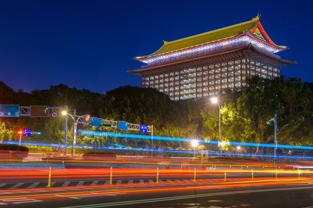 台湾景点台湾金色