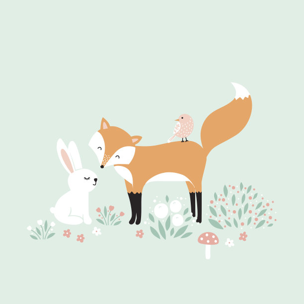 狐狸与兔子