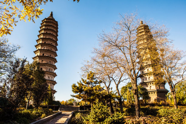 太原地标建筑太原景点