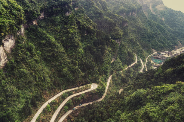 张家界山路