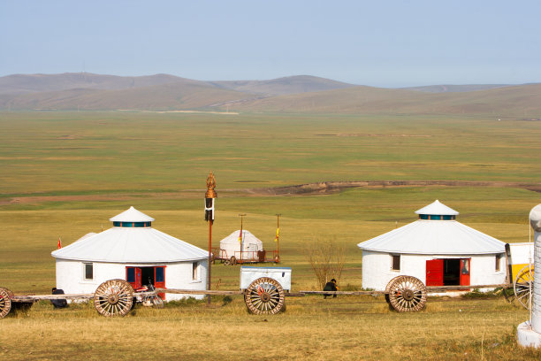草原蒙古包景区