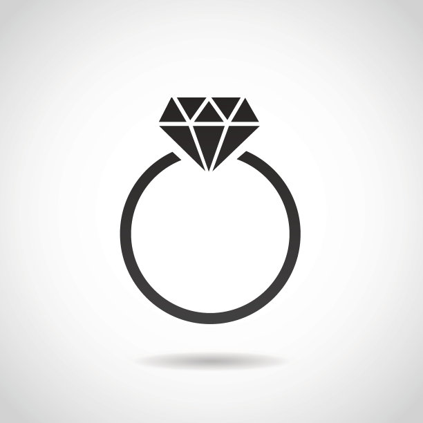 图钻石戒指