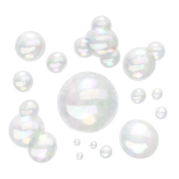 水晶水泡气泡肥皂泡圆形泡泡
