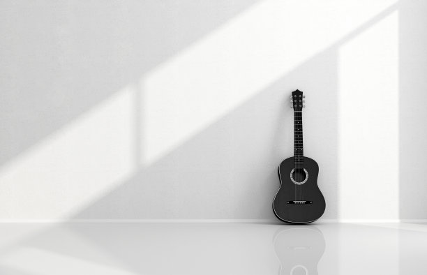 吉他音乐背景墙