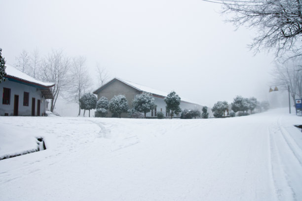 张家界大雪