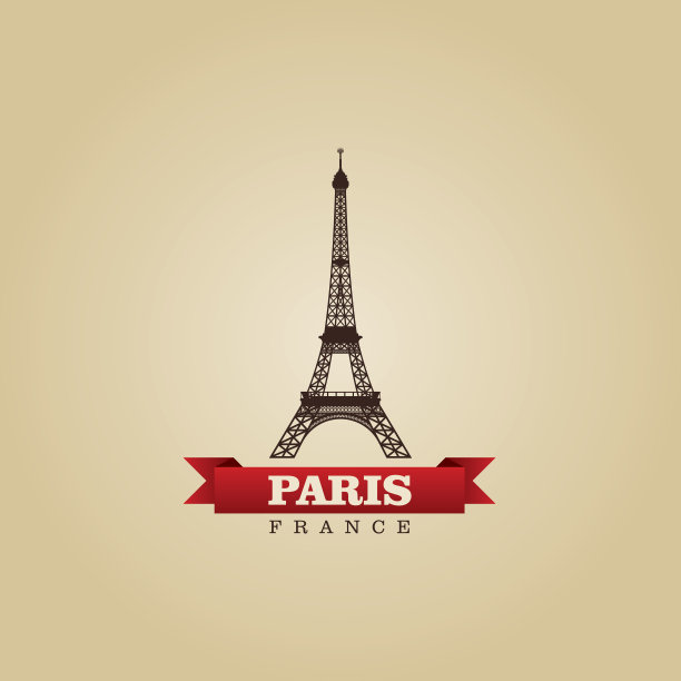 巴黎旅游宣传海报