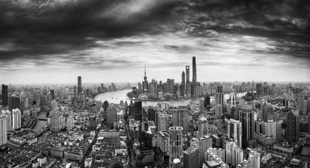上海黑白照