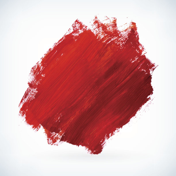 红色油漆素材