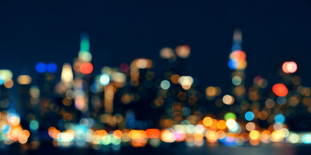 纽约帝国大厦夜景