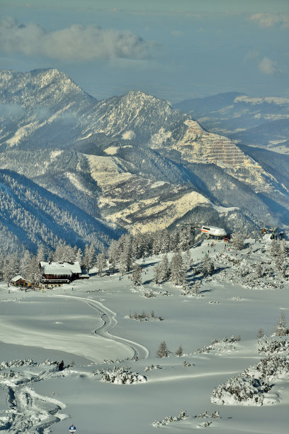 高山滑雪