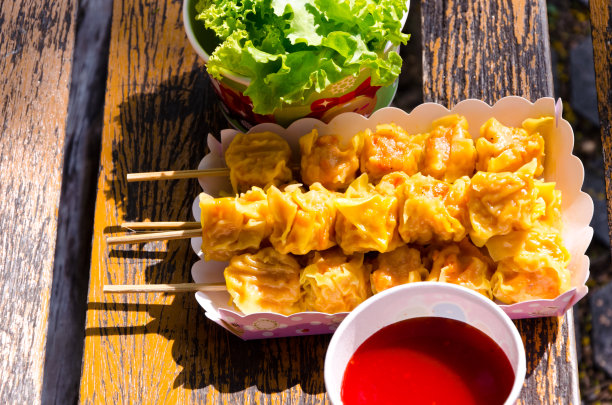 馄饨高清特写