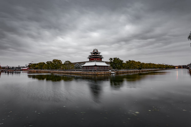 北京故宫雪景