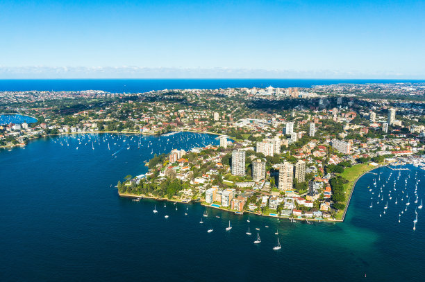 悉尼天际线悉尼房地产
