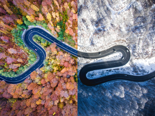 盘山公路风景