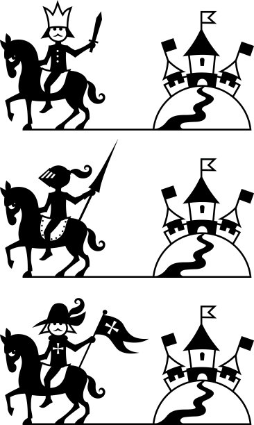 骑士标志设计