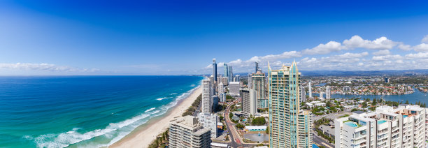 澳大利亚黄金海岸城市风景