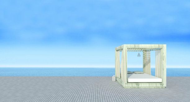 海边度假别墅设计模型