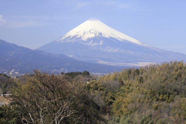 可爱富士山