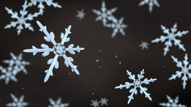 纹理效果,雪,超现实主义的