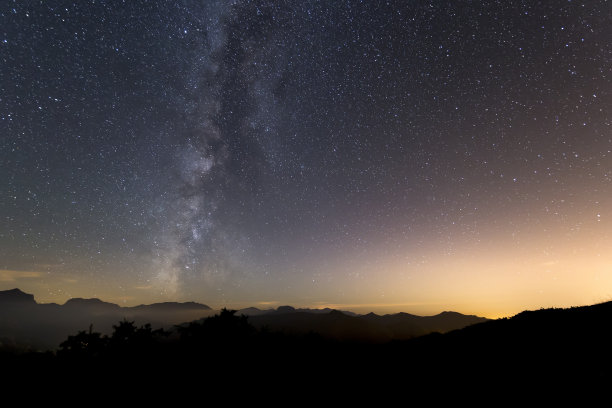 沙漠星空