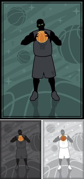 打篮球漫画海报