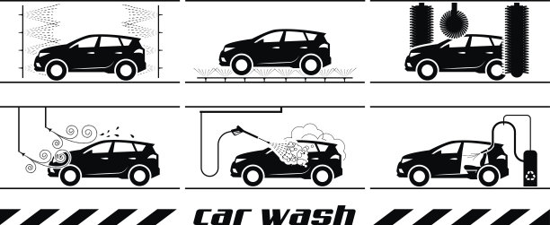 洗车房宣传单