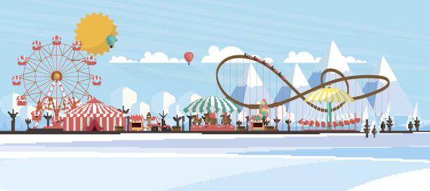 气球游乐园海报