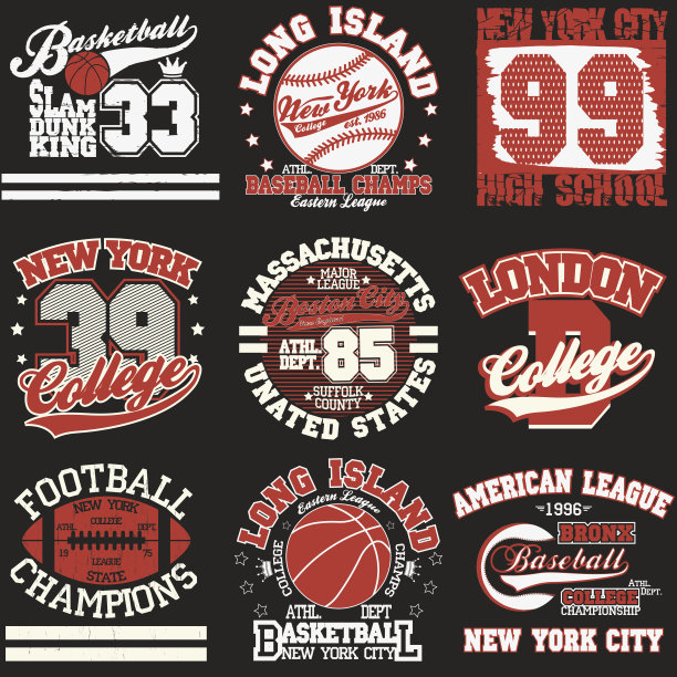 篮球服印刷设计