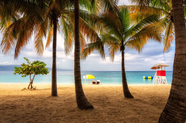 天空,牙买加文化,度假胜地