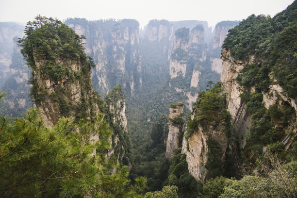 湖南地标建筑天际线