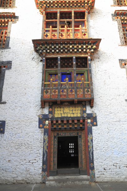 藏族寺庙窗户