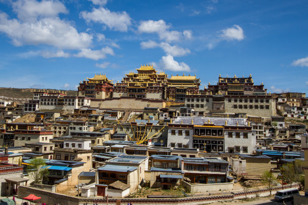 藏族城市地标