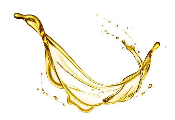 金黄色水滴