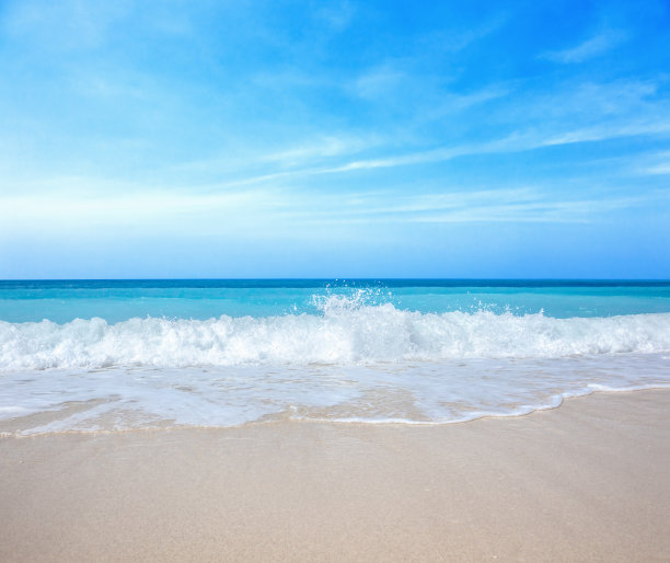 蓝天大海 沙滩