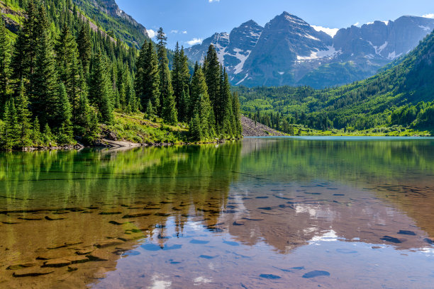 湖水风景