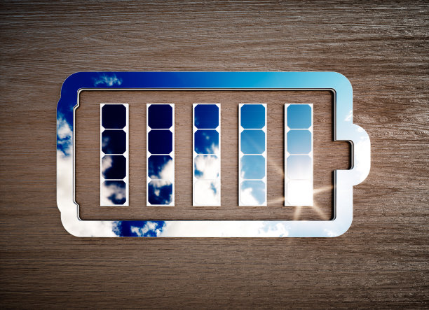 新能源电池环保可持续发展3d