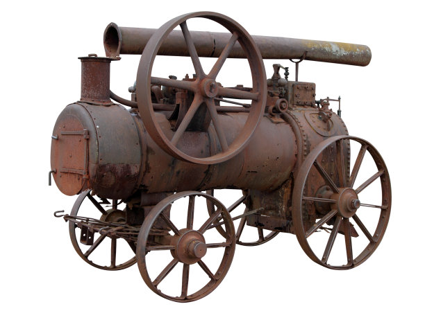 老式蒸汽机车