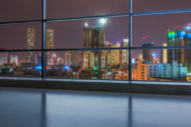 上海现代城市夜景景观