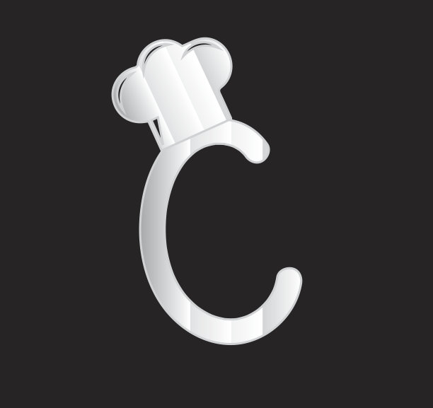 英文c字母logo