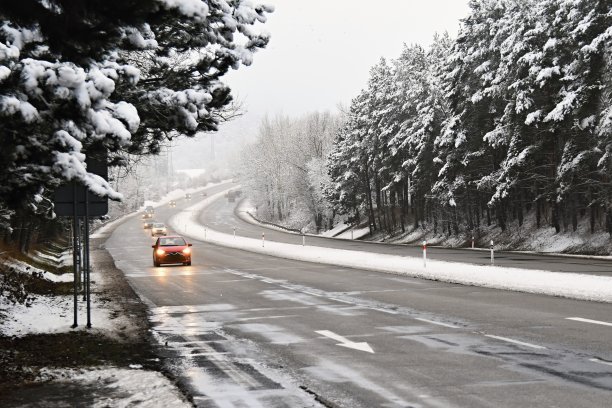 雪天路滑