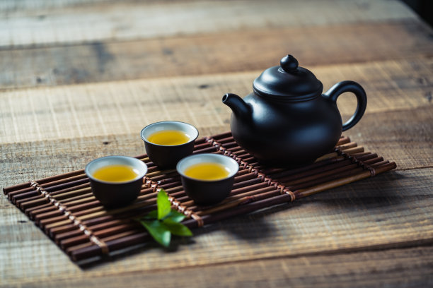 茶文化品茶图