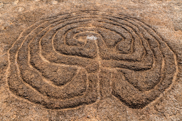 古代人物墙绘