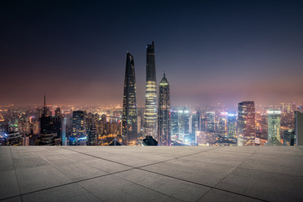 上海陆家嘴夜景,上海夜景