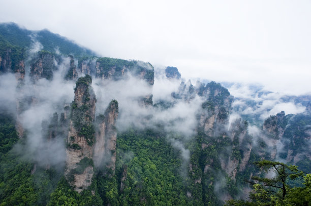 自然,水平画幅,地形