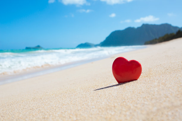 沙滩love