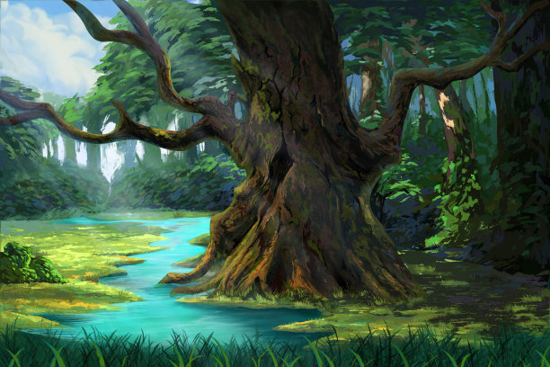 童话森林效果图