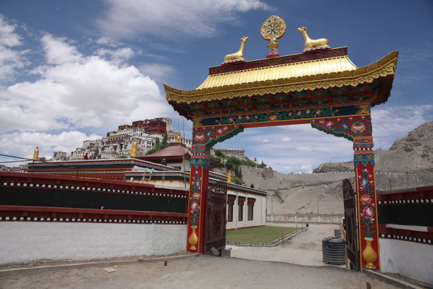 藏族城市地标